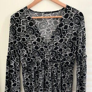 Empire Waist Geo Shirt